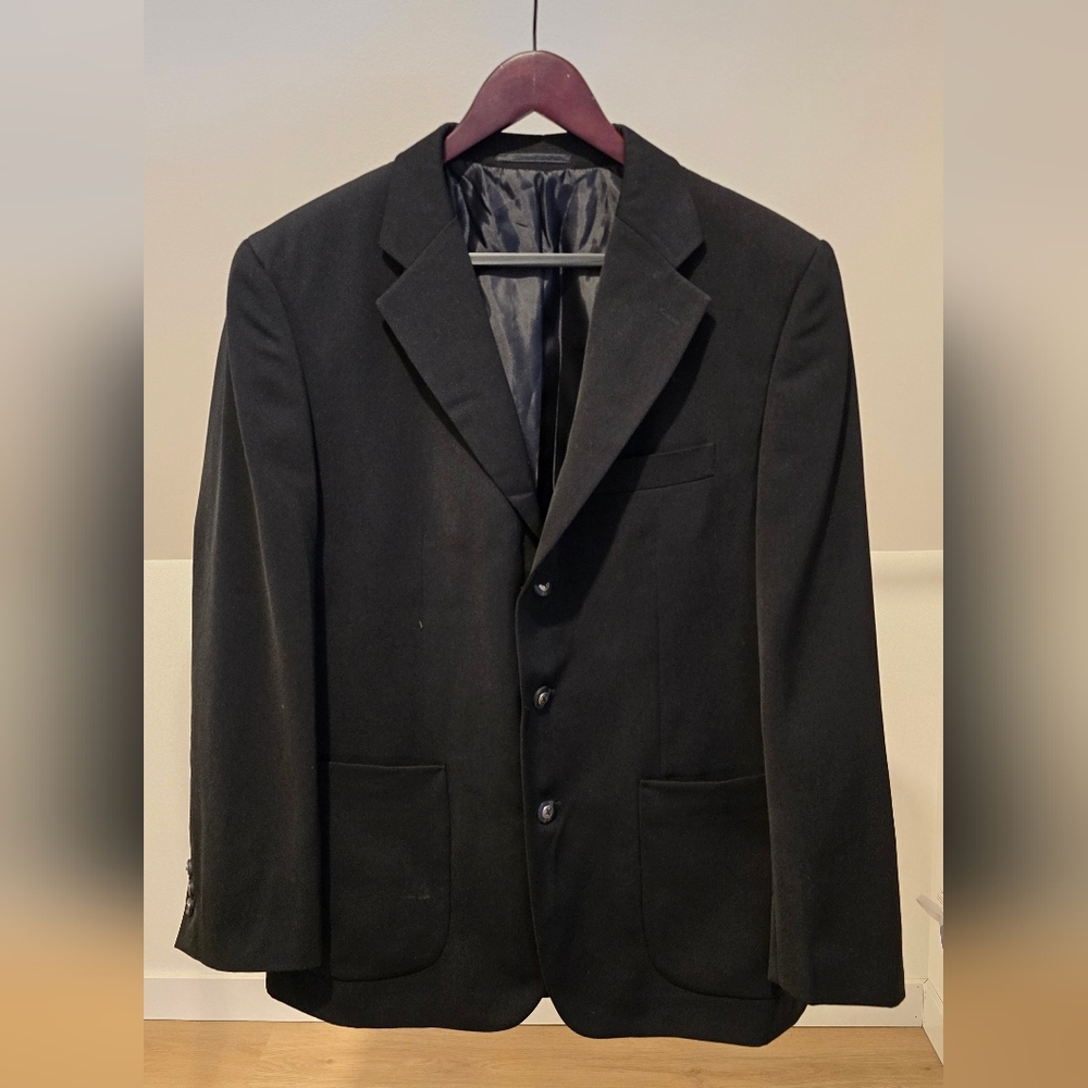 Classic Black Men's Blazer